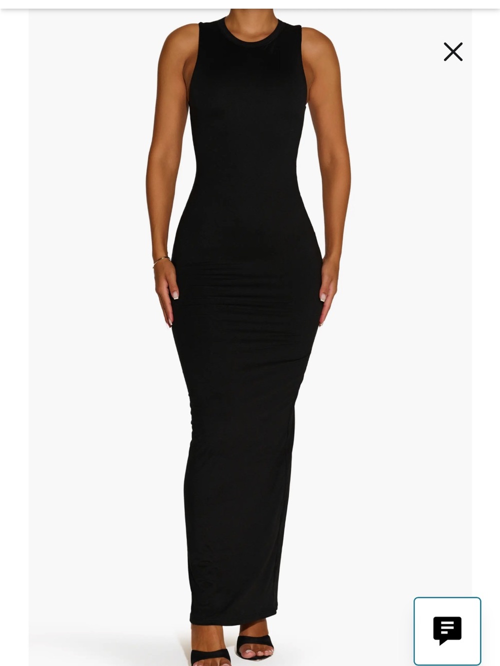Bare Crewneck Maxi Dress N BY NAKED WARDROBE Regular XL